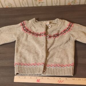 Hanna Andersson Cotton And Wool Cardigan